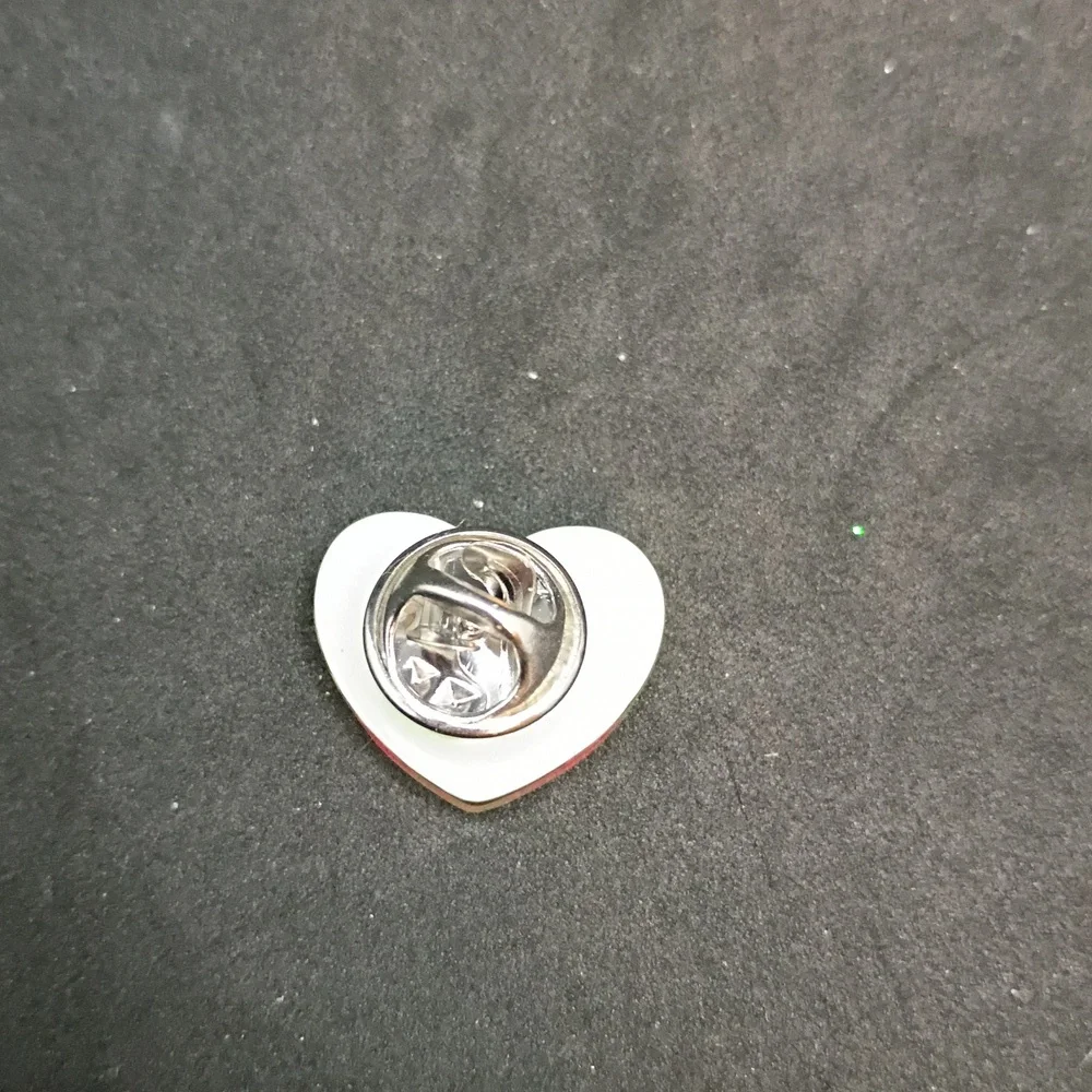 Heart Shaped 'Be Mine' Pin